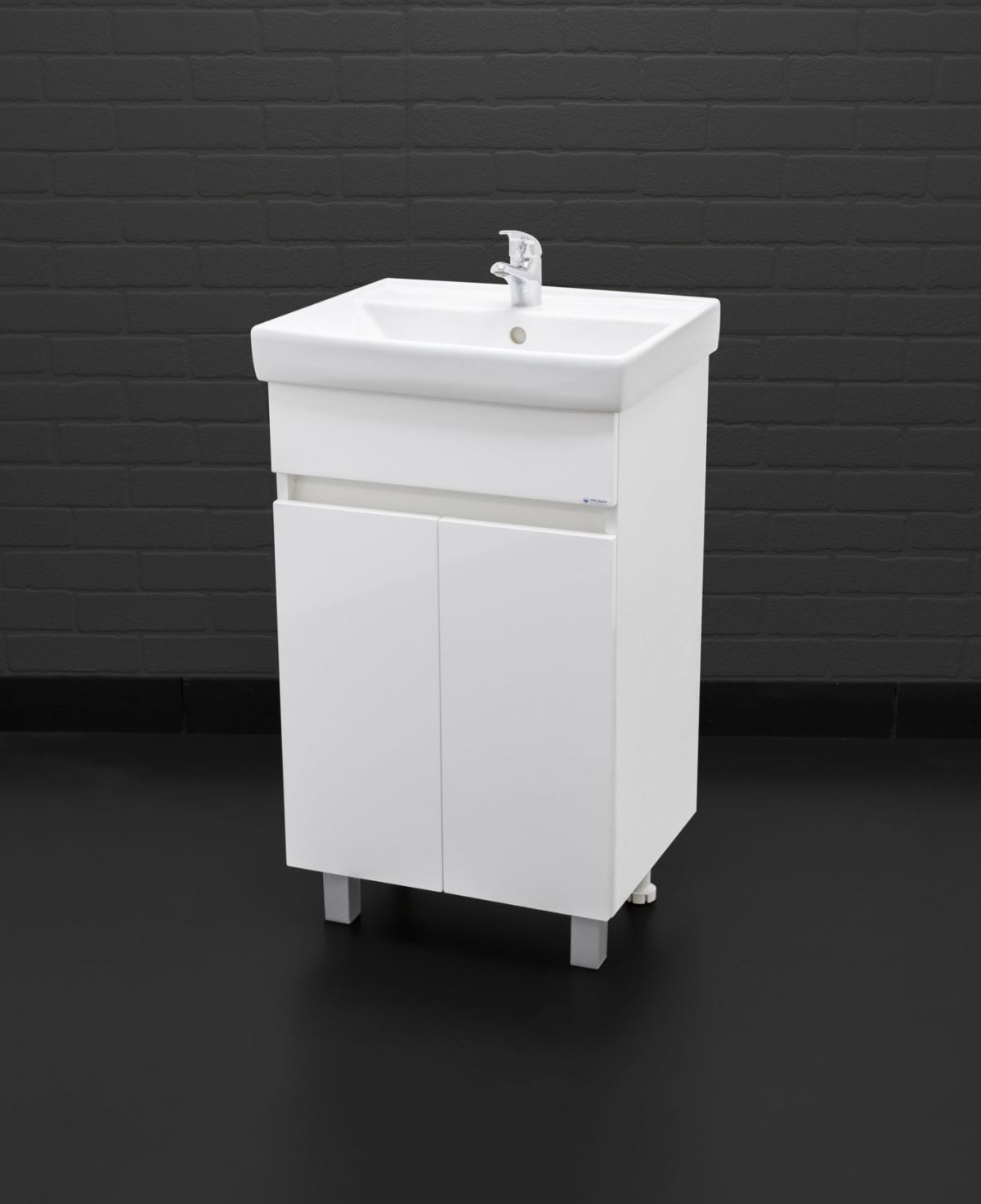 Тумба под умывальник "Енисей 50 Норма" без ящика АЙСБЕРГ (DA1620T) | фото 6