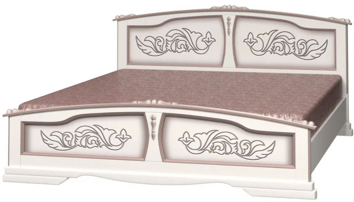 ЕЛЕНА Кровать из массива 1400  | фото 2